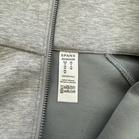 SPANX | AirEssentials® Half Zip Sweater & Wide Leg Pant (Size XS) - Picture 6 of 9